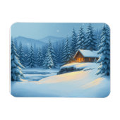 Silent Snow Magnet (Horizontal)