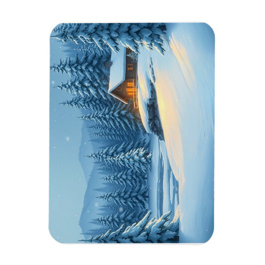 Silent Snow Magnet (Vertikal)