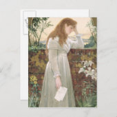 Silent Sorrow (w/c auf Papier) Postkarte (Vorne/Hinten)