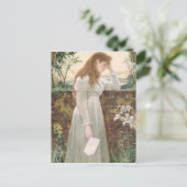 Silent Sorrow (w/c auf Papier) Postkarte (Stehend Vorderseite)