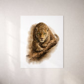 Silent Stalker — Afrikanischer Leopard Poster