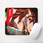 Silent Steed Carousel Pferd Mousepad (Mit Mouse)