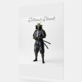 Silent steel samurai acrylschild (Winkel)
