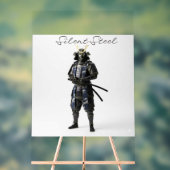 Silent steel samurai acrylschild (Neutral)