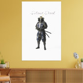 Silent steel samurai leinwanddruck (Insitu (Wohnzimmer))