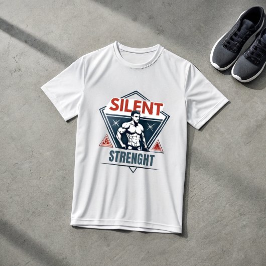 Silent Strength Gym T-Shirt for Men | Alpha 