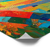 Silent Strength of Prayer Poster (Ecke)