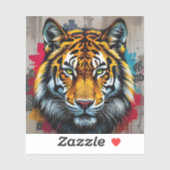 Silent Strength - Square Vinyl Aufkleber (Blatt)