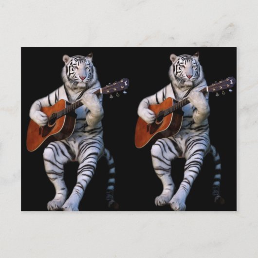 Silent Strings – Elegant Postcard Postkarte (Vorderseite)