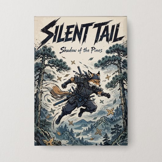 Silent Tail Button (Vorderseite)