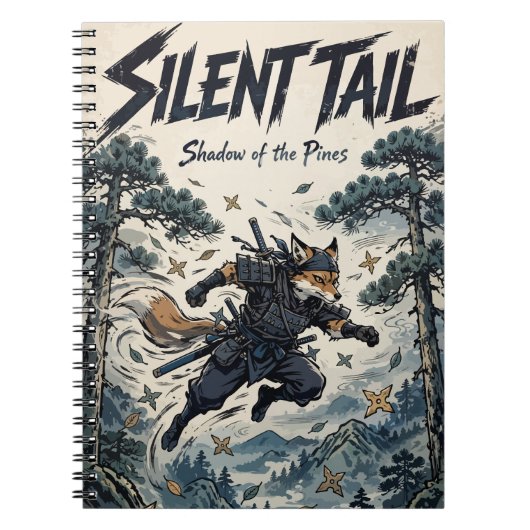 Silent Tail Notizblock (Vorderseite)