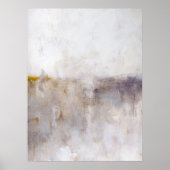 Silent the Hour - Abstrakter Wandmalerdruck Poster (Vorne)