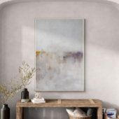 Silent the Hour - Abstrakter Wandmalerdruck Poster