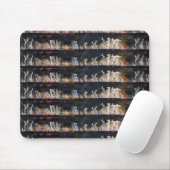 "Silent Thunder #2" Tiled Abstract Design Mousepad (Mit Mouse)