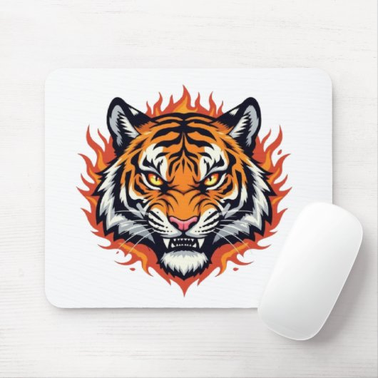 Silent Tiger – Precision and Power Mousepad (Mit Mouse)