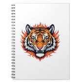 Silent Tiger – Precision and Power Notizblock (Vorderseite)