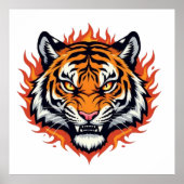 Silent Tiger – Precision and Power Poster (Vorne)