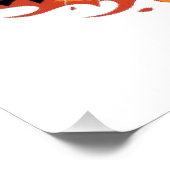 Silent Tiger – Precision and Power Poster (Ecke)