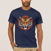 Silent Tiger – Precision and Power T-Shirt (Vorderseite)