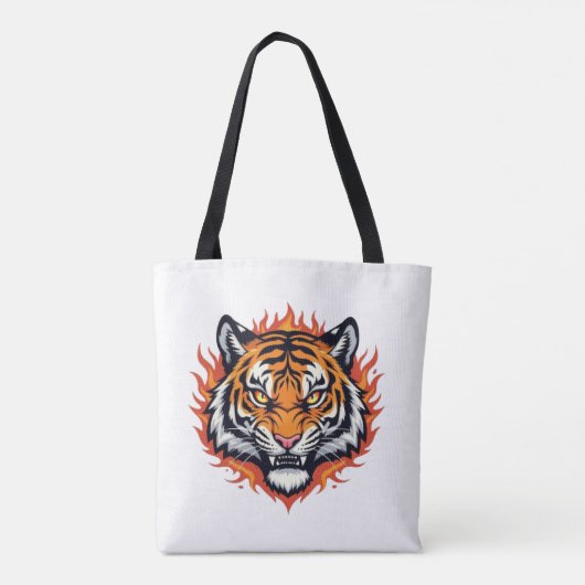 Silent Tiger – Precision and Power Tasche (Rückseite)