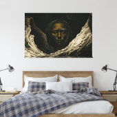 Silent Vigil Leinwanddruck (Insitu (Schlafzimmer))