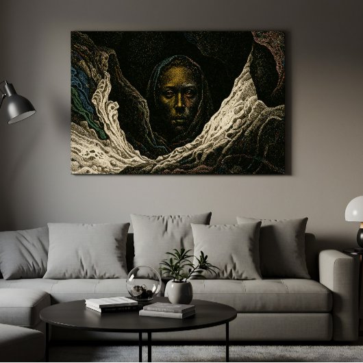 Silent Vigil Leinwanddruck