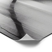 Silent Watcher Abstrakt Poster (Ecke)
