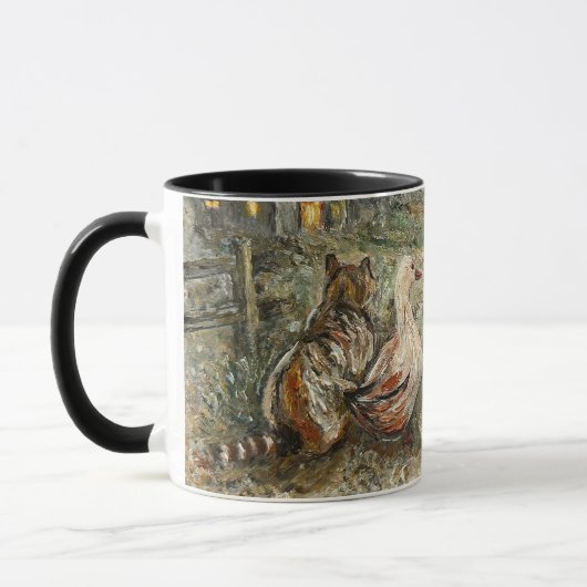 Silent Watching Whimsical Farmhouse Animals Tasse (Links)