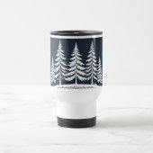 Silent Winter Beautiful Trees Travel Mug – 15oz Reisebecher (Mittel)