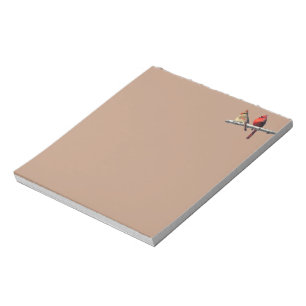 Silent Wonder Notepad Kardinal Notizblock