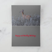 Silent Wonders Holiday Card Fasan Dankeskarte (Innenseite)