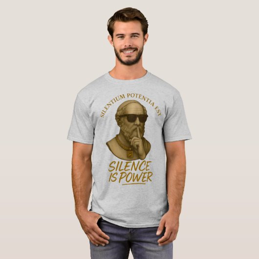 Silentium Potentia Est – Die Macht der stillen Stä T-Shirt (Vorne ganz)