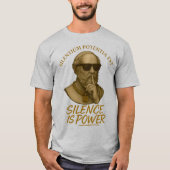 Silentium Potentia Est – Die Macht der stillen Stä T-Shirt (Vorderseite)