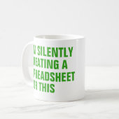 Silently creating a Spreadsheet for this Kaffeetasse (Vorderseite Links)