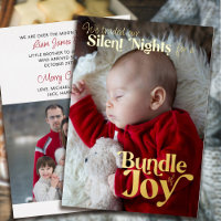 Silents Nights Bundle of Joy 2 Foto Baby Birth