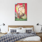 Silenus und der junge Satyr, Ostmauer Leinwanddruck (Insitu (Schlafzimmer))