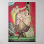 Silenus und der junge Satyr, Ostmauer Poster (Vorne)