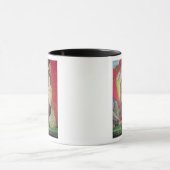 Silenus und der junge Satyr, Ostwand Tasse (Zentrum)
