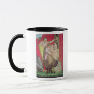 Silenus und der junge Satyr, Ostwand Tasse