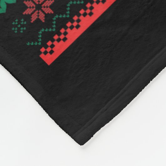 Siler Alert He Dies Christmas Jumper Funny Nativit Fleecedecke (Ecke)