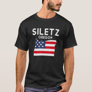 Siletz Oregon USA State America Travel Oregonian T-Shirt