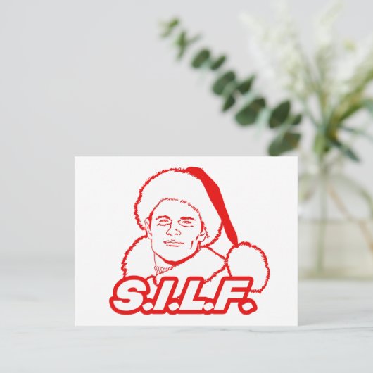 SILF -.png Postkarte (Stehend Vorderseite)