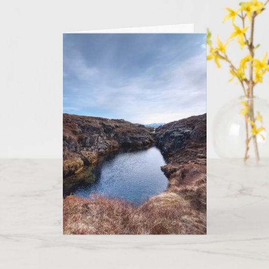 Silfra #1 karte (Gelbe Blume)