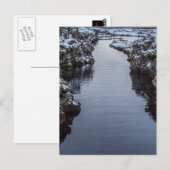 Silfra in Island Postkarte (Vorne/Hinten)