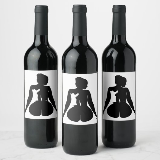 Silhouette 97 weinetikett (Flaschen)