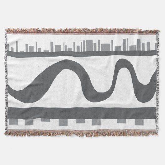 Silhouette abstrakt decke (Vorderseite)