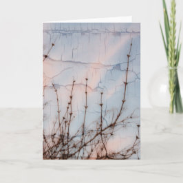 Silhouette älterer Branches Karte