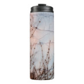 Silhouette älterer Branches Thermosbecher (Vorderseite)