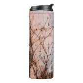 Silhouette älterer Branches Thermosbecher (Nach links gedreht)