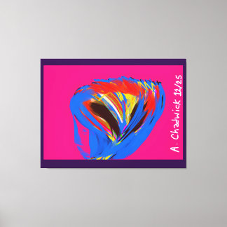 Silhouette and Colors Leinwanddruck